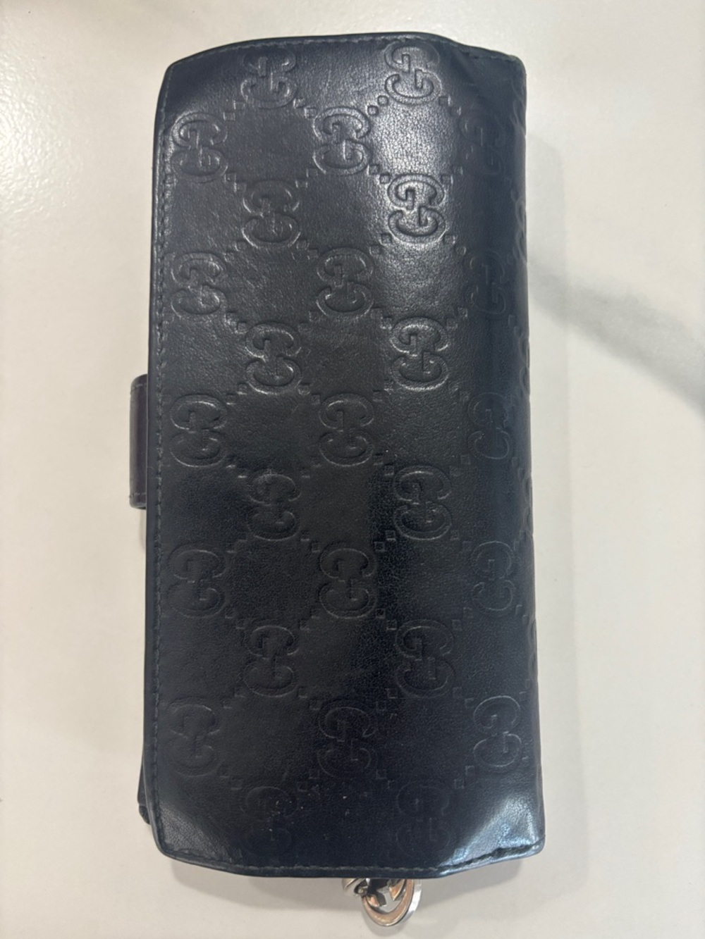 Gucci Black GG long wallet - Picture 3 of 7